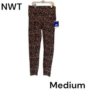 ❤️NWT ANIMAL PRINT MOISTURE WICKING ATHLETIC/ATHLEISURE LEGGINGS MEDIUM